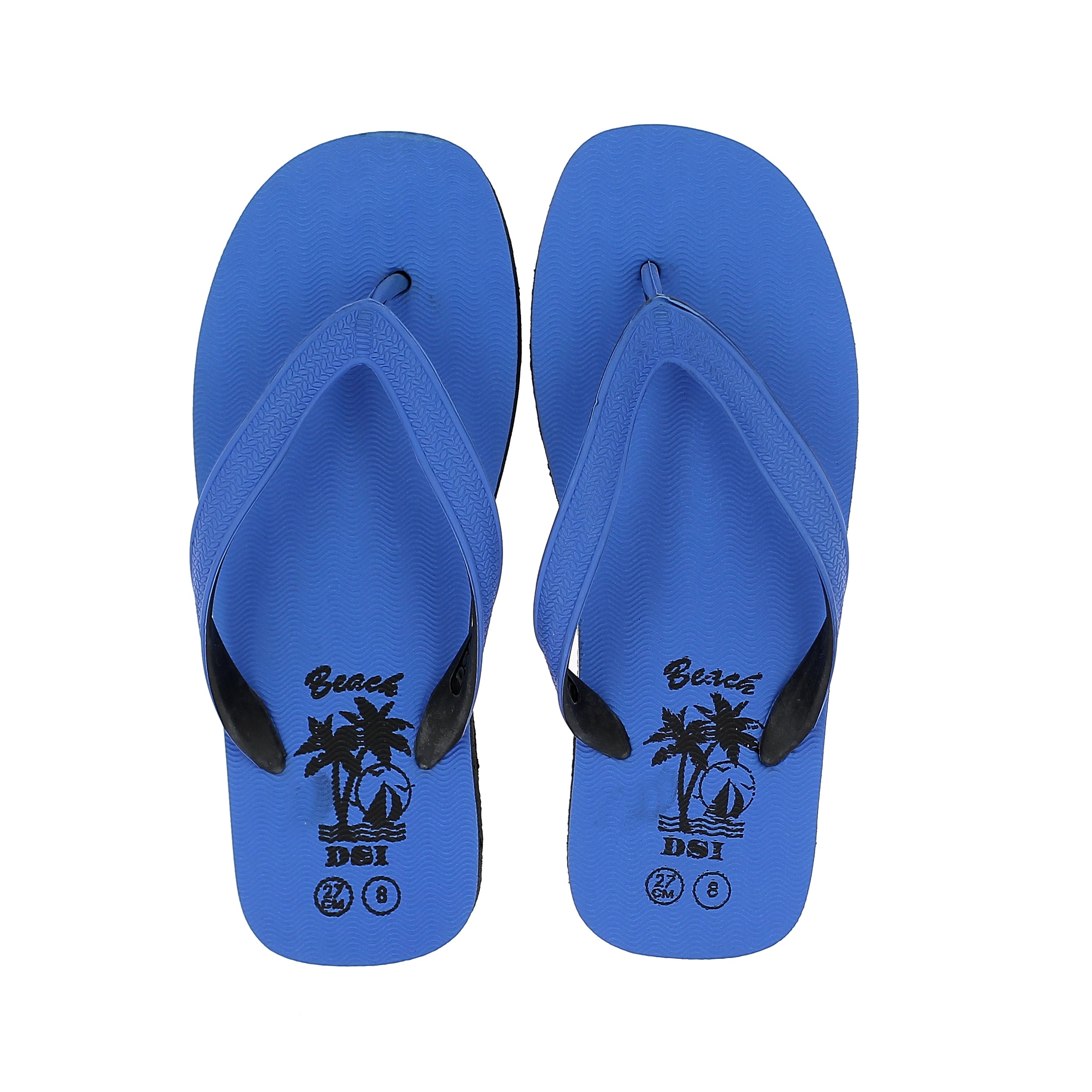 Beach Unisex Slipper Red, Aqua, Brown, Olive, Light Blue, Dark Blue