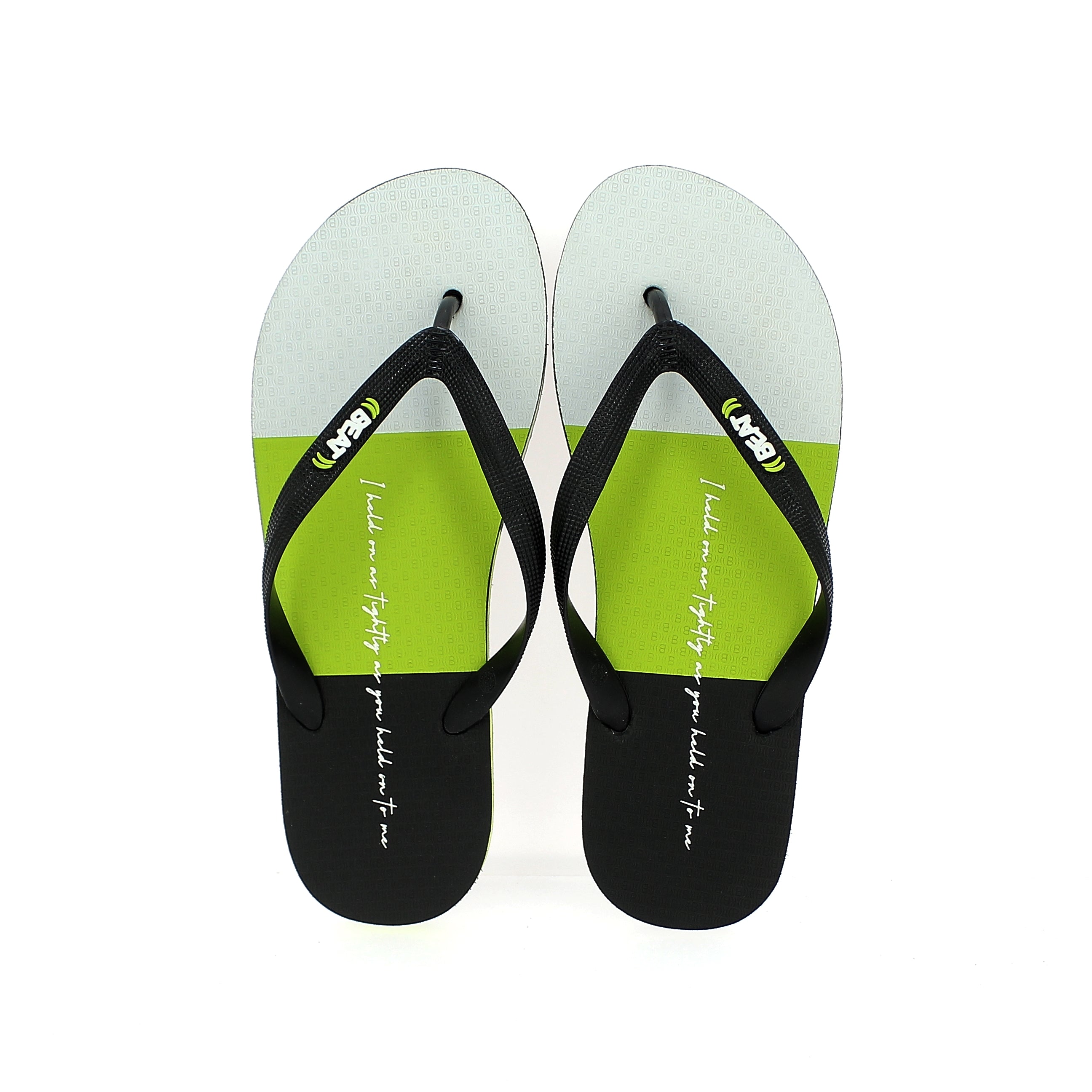 பீட் மென் கேஷுவல் பிளாட்ஸ் ஃபிளிப் ஃப்ளாப்ஸ் சிவப்பு, பச்சை, லைட் ப்ளூ, அக்வா, வெள்ளை