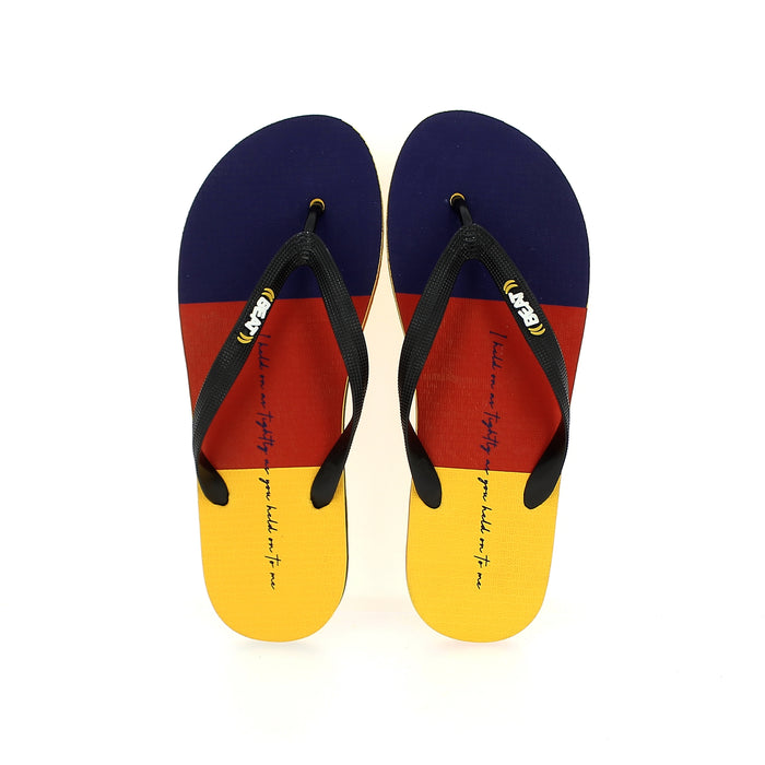 Beat Men Casual Flats Flip Flops Red , Green , LightBlue , Aqua , White