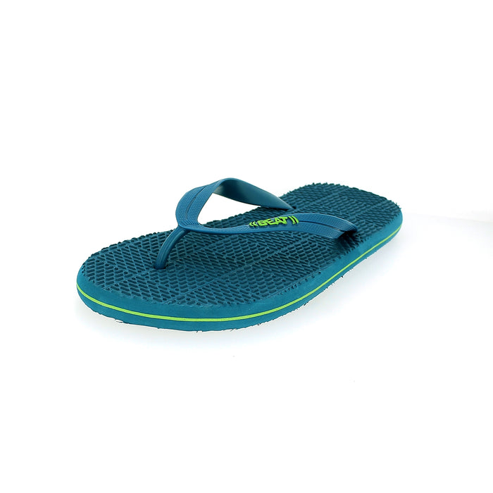 Beat Men Casual Rounded Slipper Grey , Green , Aqua , Royal Blue , Dark Blue