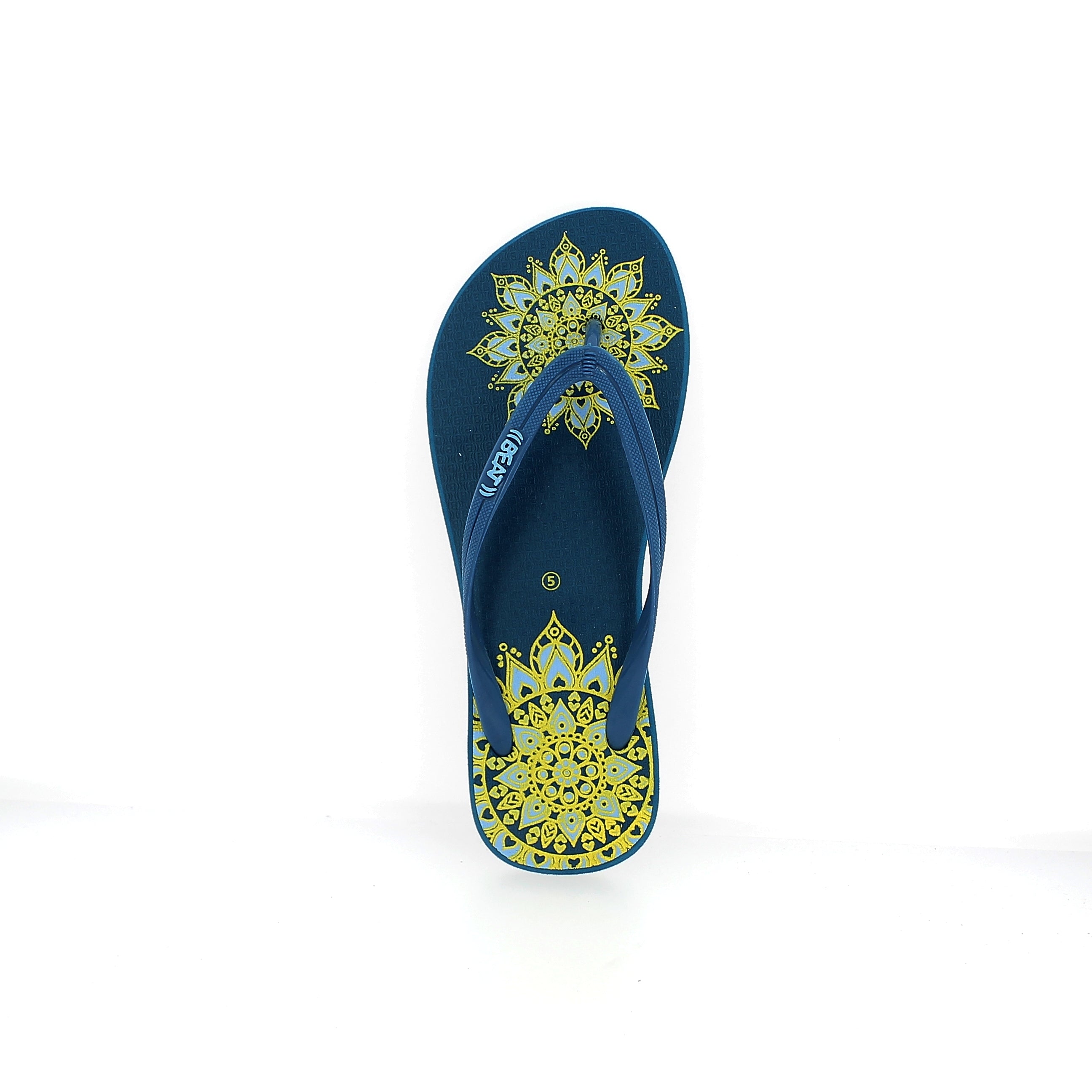 பீட் வுமன் கேஷுவல் ரவுண்டட் ஸ்லிப்பர் அக்வா, டார்க் ப்ளூ-பிங்க், டார்க் ப்ளூ-ப்ளூ, பிரவுன்