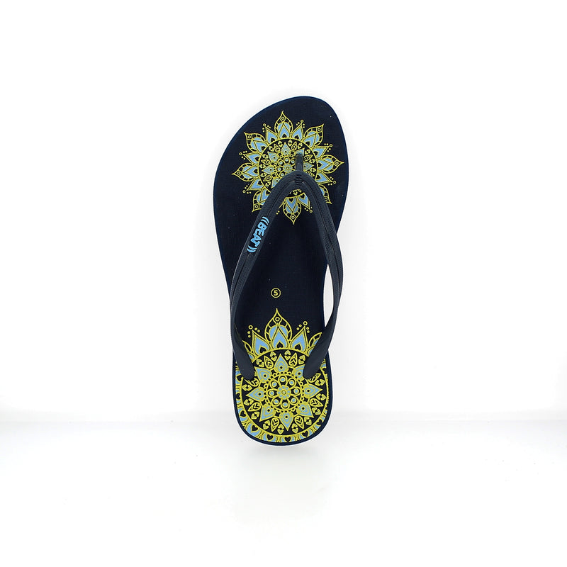 Beat Women Casual Rounded Slipper Aqua , Dark Blue-Pink , Dark Blue-Blue , Brown