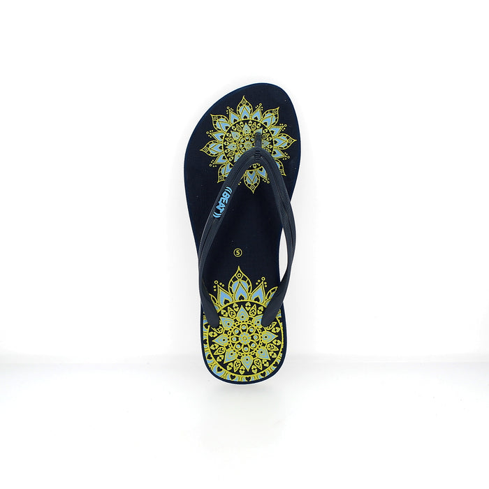 Beat Women Casual Rounded Slipper Aqua , Dark Blue-Pink , Dark Blue-Blue , Brown