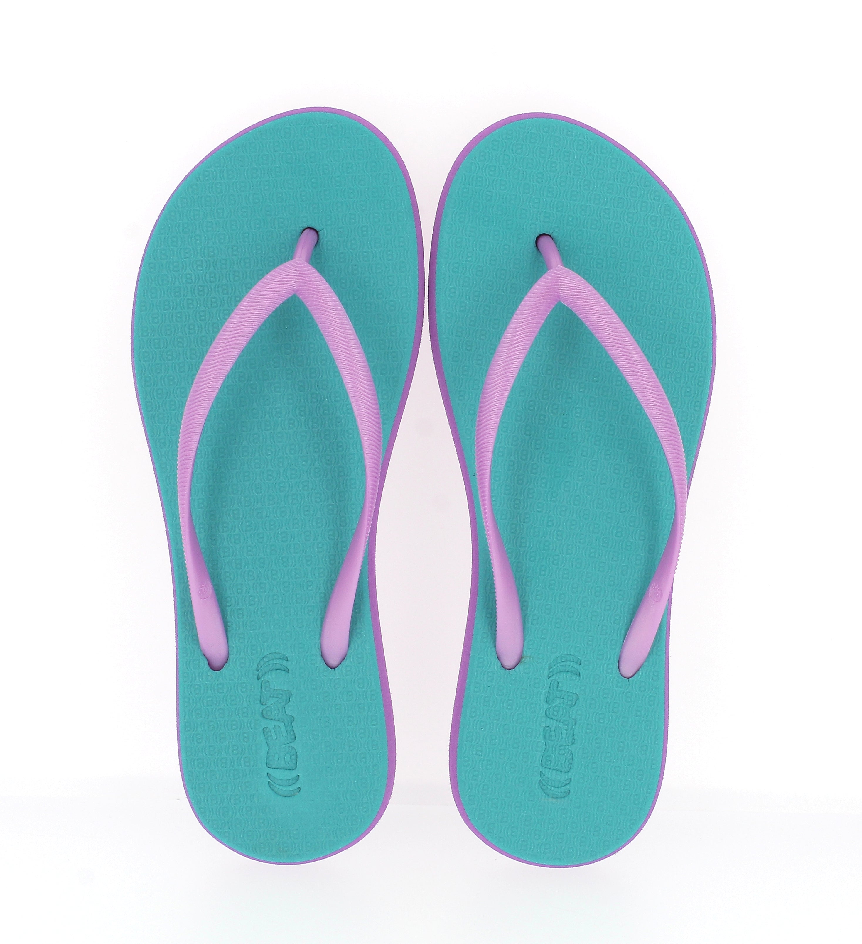 பீட் வுமன் ரவுண்ட் ஸ்லிப்பர் அக்வா/நீலம், அக்வா/கருப்பு, நீலம்/ஊதா, ஆரஞ்சு/ஊதா, அடர் நீலம்/இளஞ்சிவப்பு