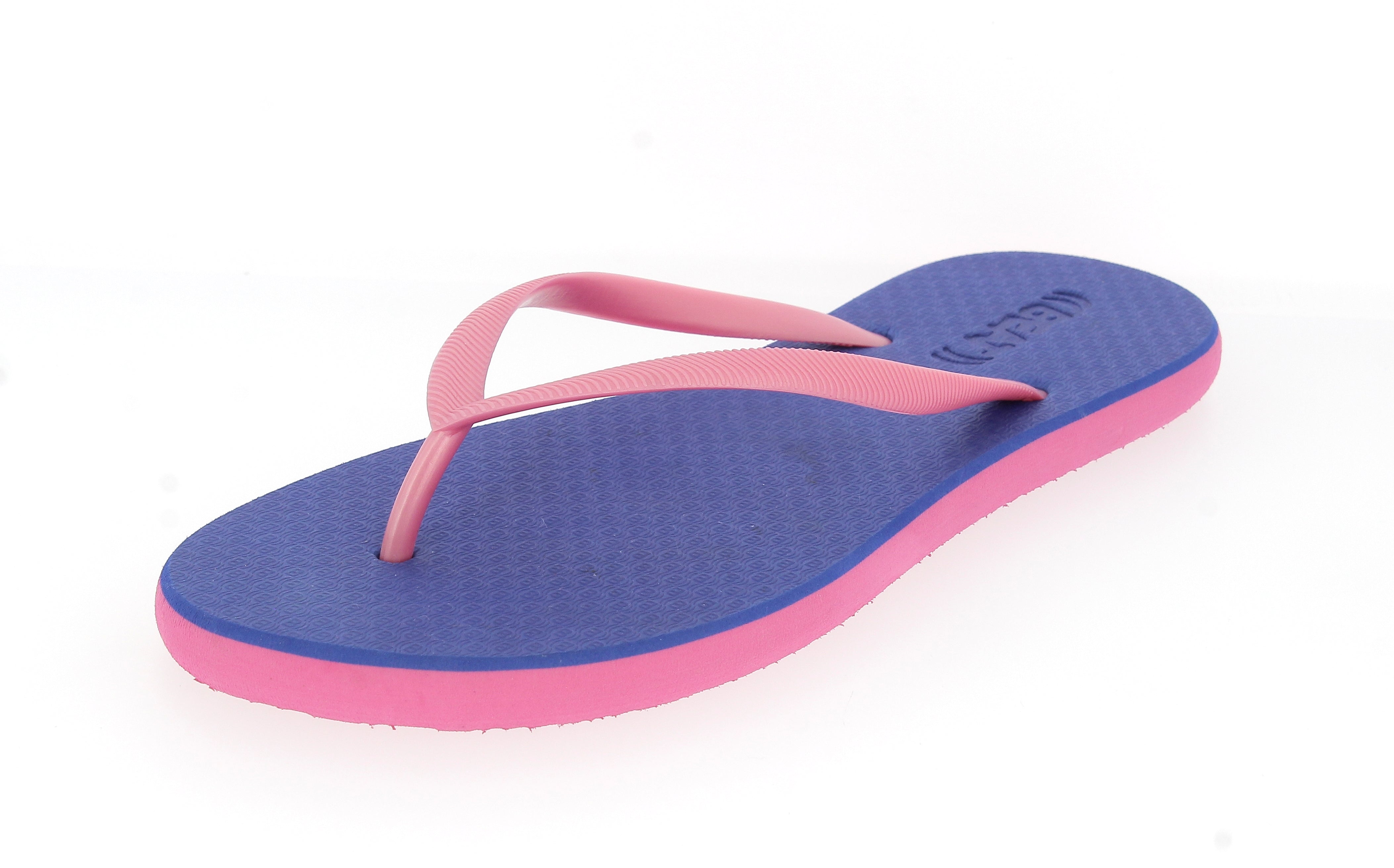 பீட் வுமன் ரவுண்ட் ஸ்லிப்பர் அக்வா/நீலம், அக்வா/கருப்பு, நீலம்/ஊதா, ஆரஞ்சு/ஊதா, அடர் நீலம்/இளஞ்சிவப்பு