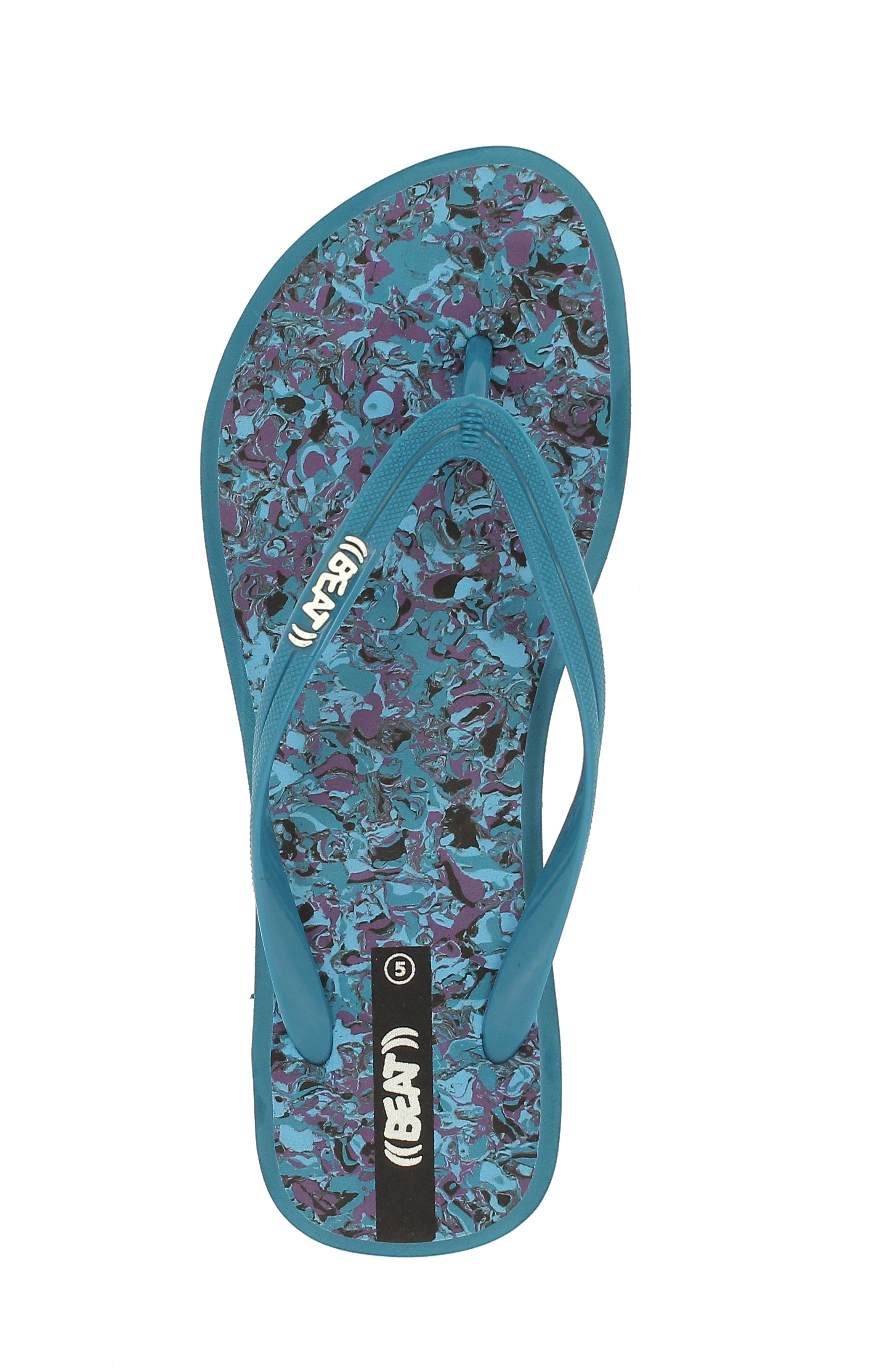 Beat Women Slipper Pink, Aqua, Black/Yellow, Blue, Black/Pink