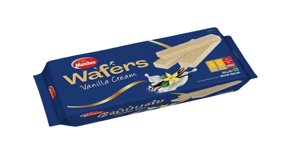 மஞ்சி வேஃபர்ஸ் வெண்ணிலா கிரீம் பிஸ்கட்கள்