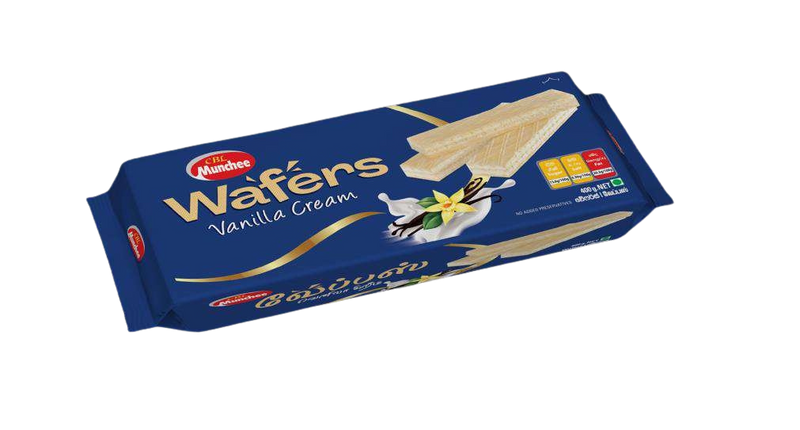 Munchee Wafers Vanilla Cream Biscuits