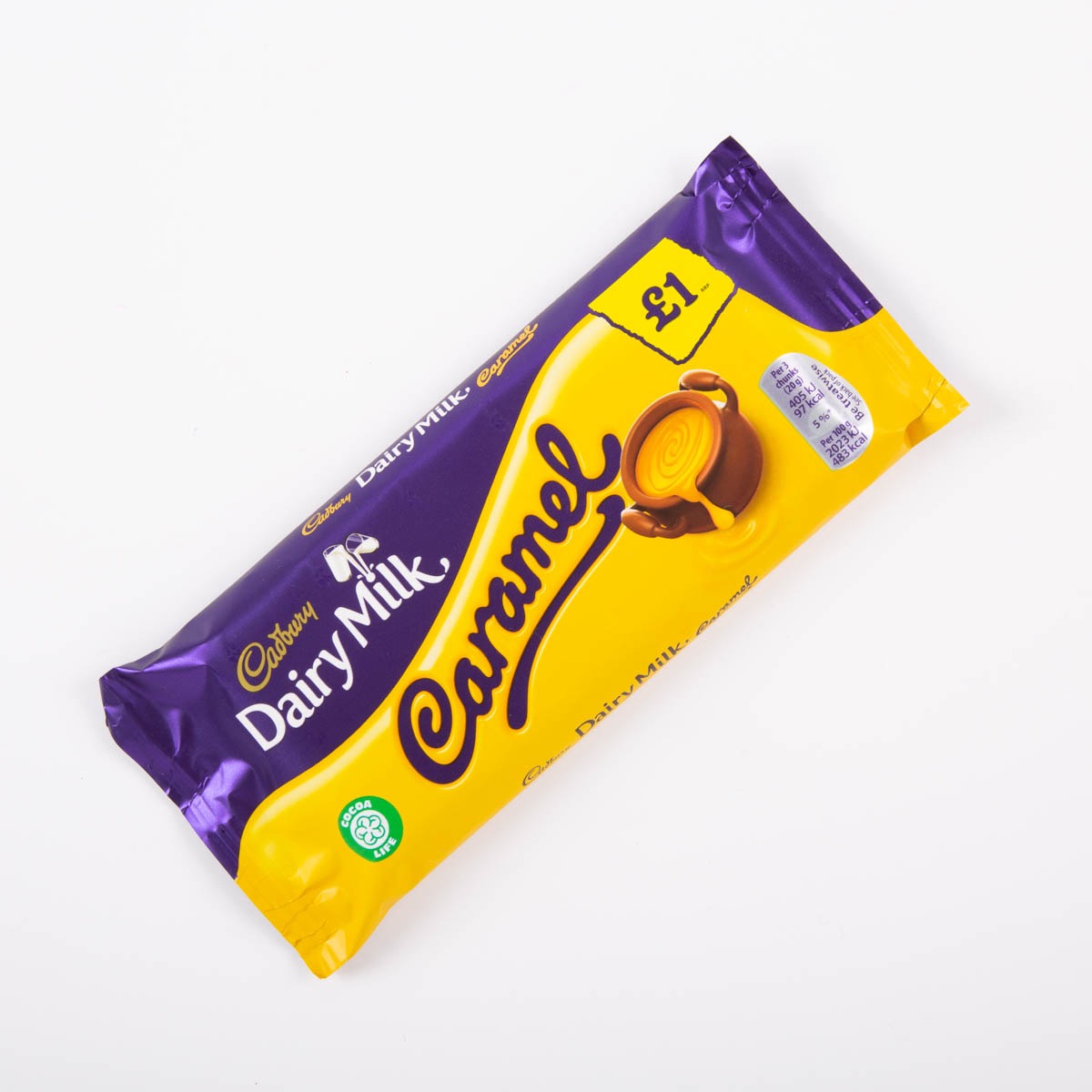 Cadbury Dairy Milk Caramel Chocolate Bar - 120g