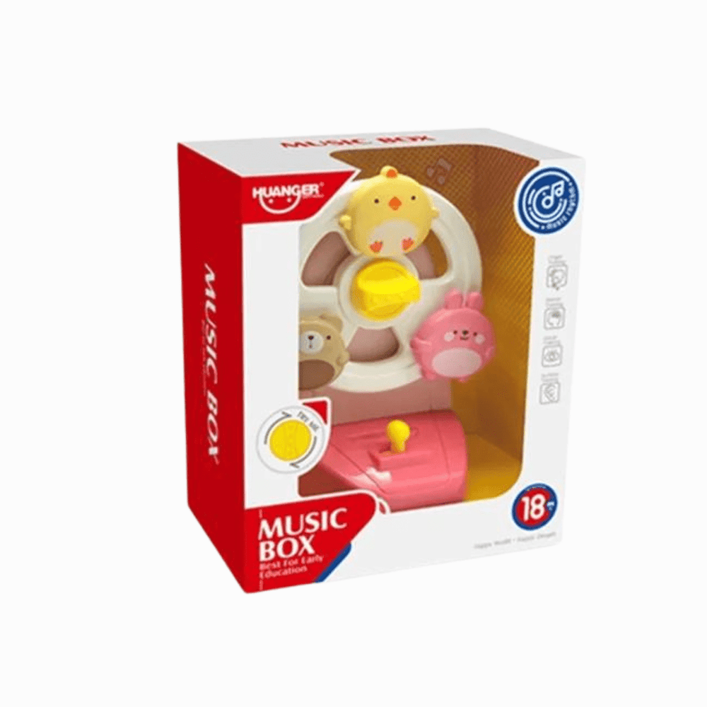 மிட்டாய் கேரோசல் இசைப் பெட்டி (18மீ+)