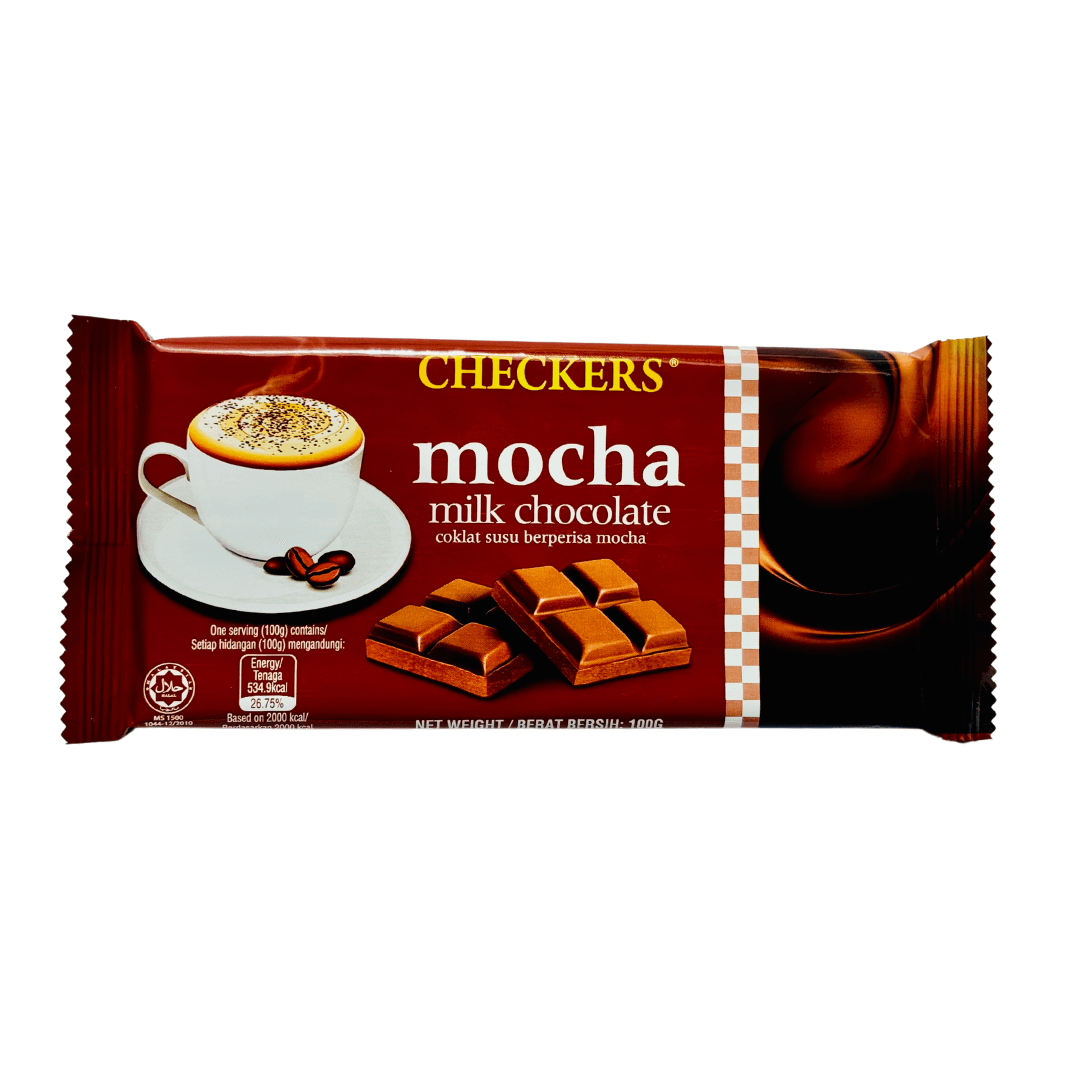 Checkers Mocha Milk Chocolate - 100g