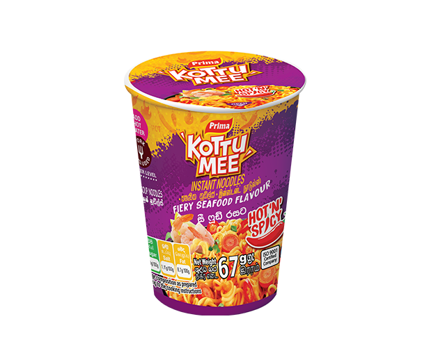 Prima KottuMee Fiery Seafood Cup Noodles - 64g