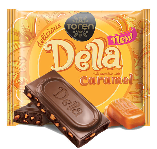 Della Chocolate With Caramel - 52g