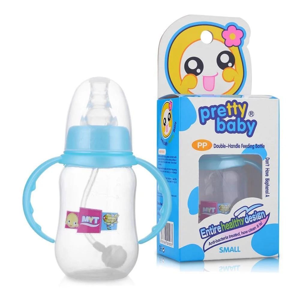 Pretty Baby Feeding Bottle With Handle - 300ml