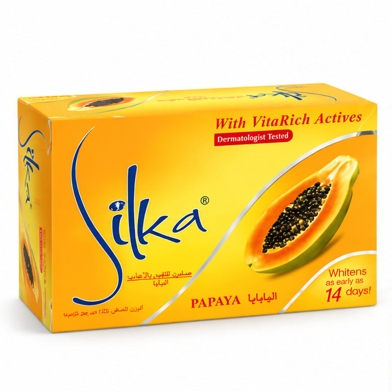 Silka Papaya Whitening Soap – With VitaRich Actives