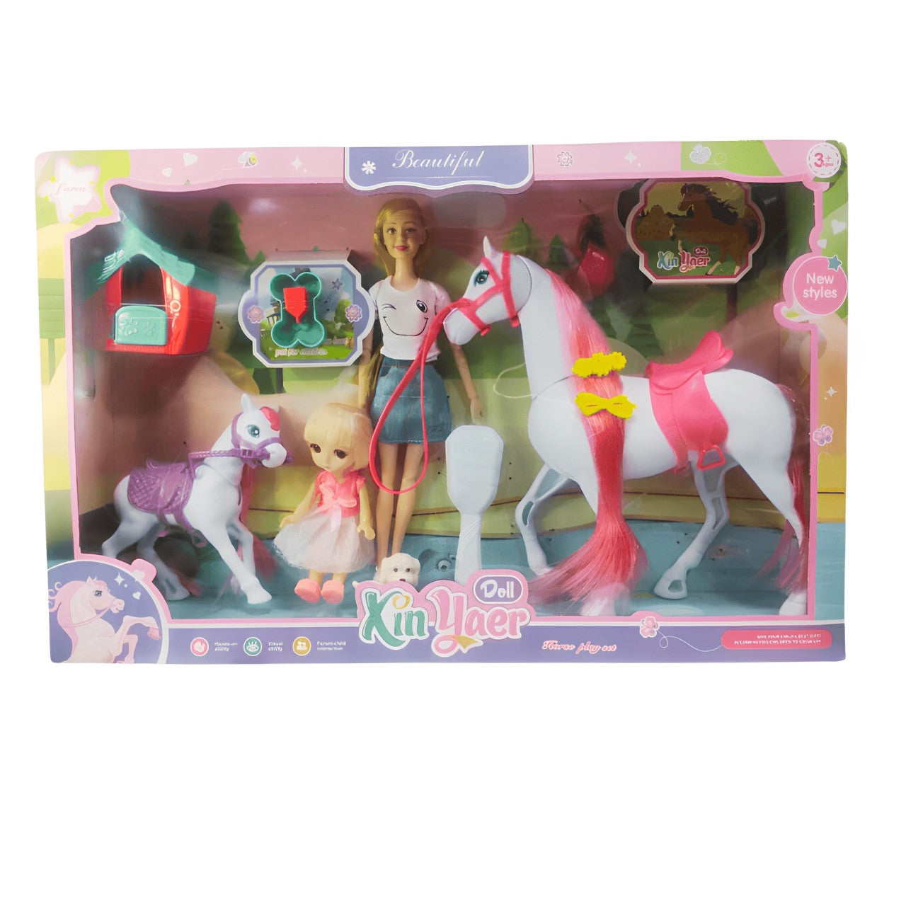 Doll Kin Yaer play Horse set (3+)