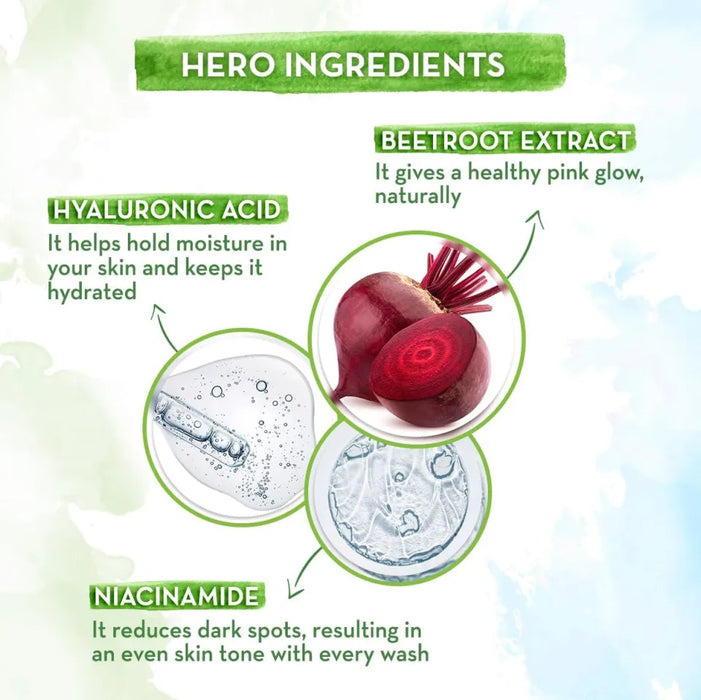 Mamaearth Beetroot Gentle Face Wash – 100ml