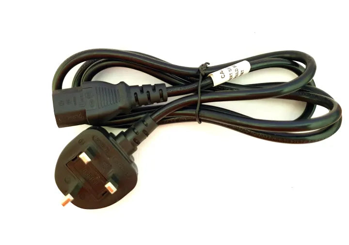Rice Cooker Parts 3 Pin UK Power Cord Cable 10A 250V - 1Pcs