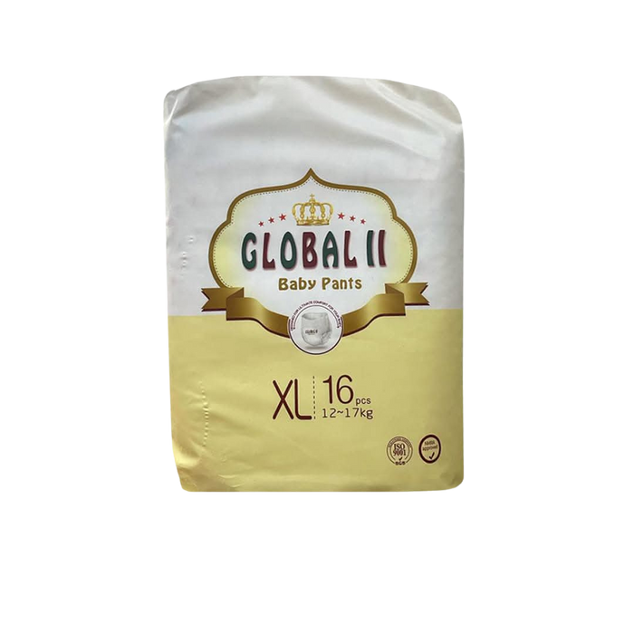 Global II Pants Baby Diapers Pampers - 16pcs