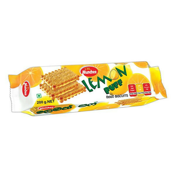 மஞ்சி லெமன் பஃப் பிஸ்கட் - 200G