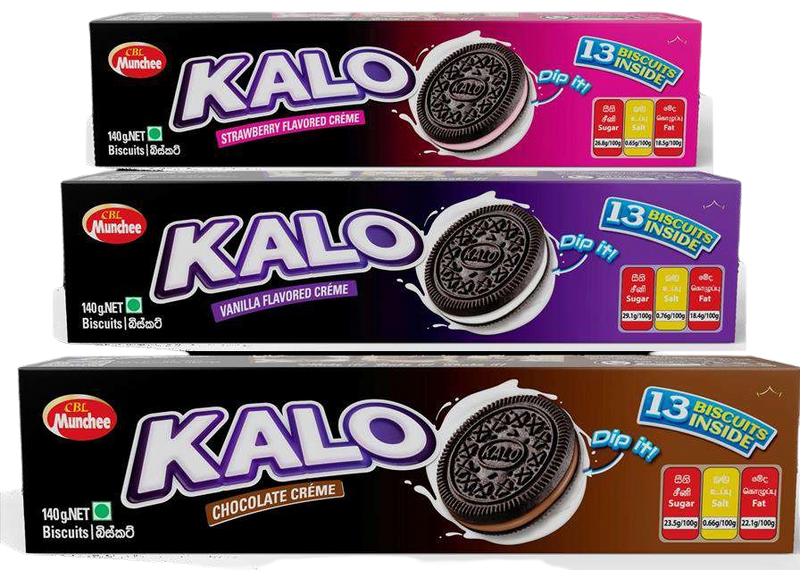 Munchee Kalo Vanilla Biscuit  - 140g