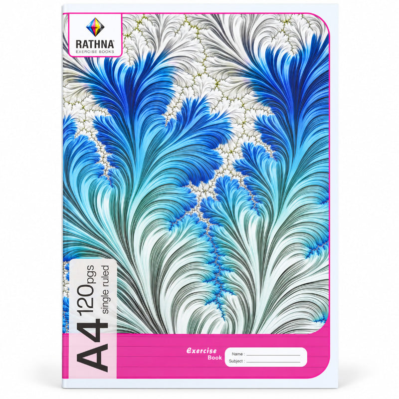 Rathna CR Single Ruled Exercise Book – A4 | 80 / 120 Pages | School, Tuition & Everyday Writing