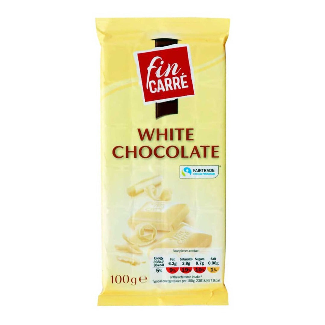 Fin Carre White Chocolate - 100g