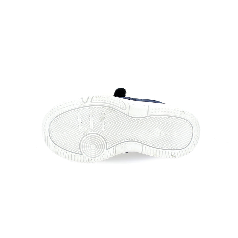 Fun Souls Boys Casual Lacing Shoes Blue-Lime