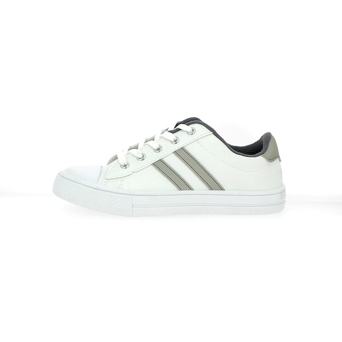 Fun Souls Boys Casual Lacing Shoes White