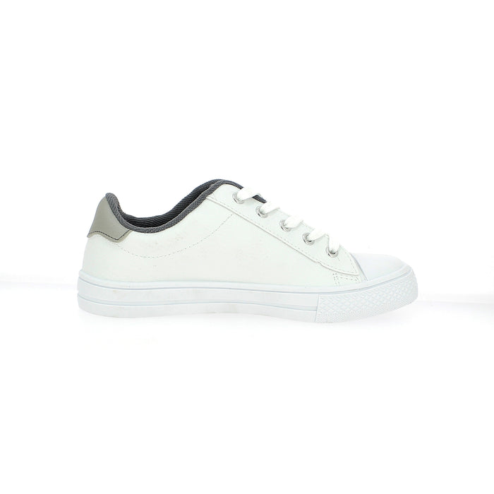 Fun Souls Boys Casual Lacing Shoes White