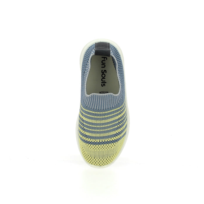 Fun Souls Boys Casual Pums Shoes Green
