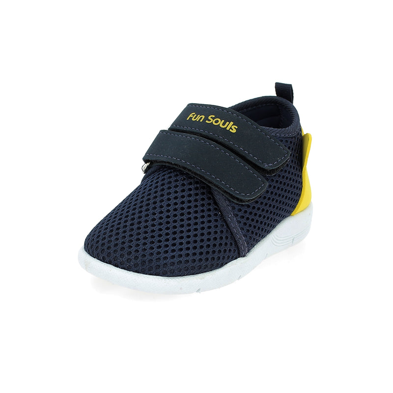 Fun Souls Boys Shoes Blue-Yellow
