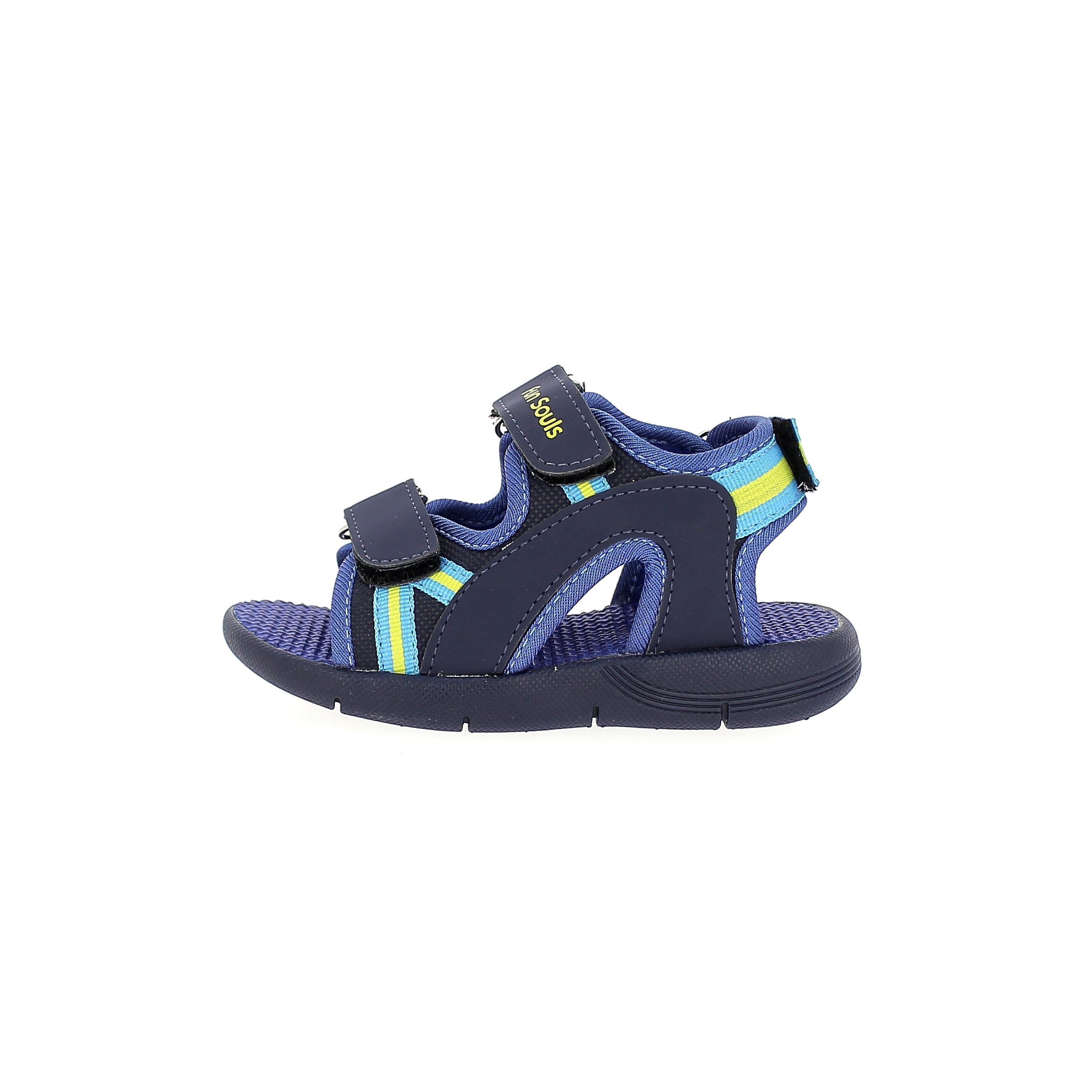 Fun Souls Boys SlideR Sandals D-Blue