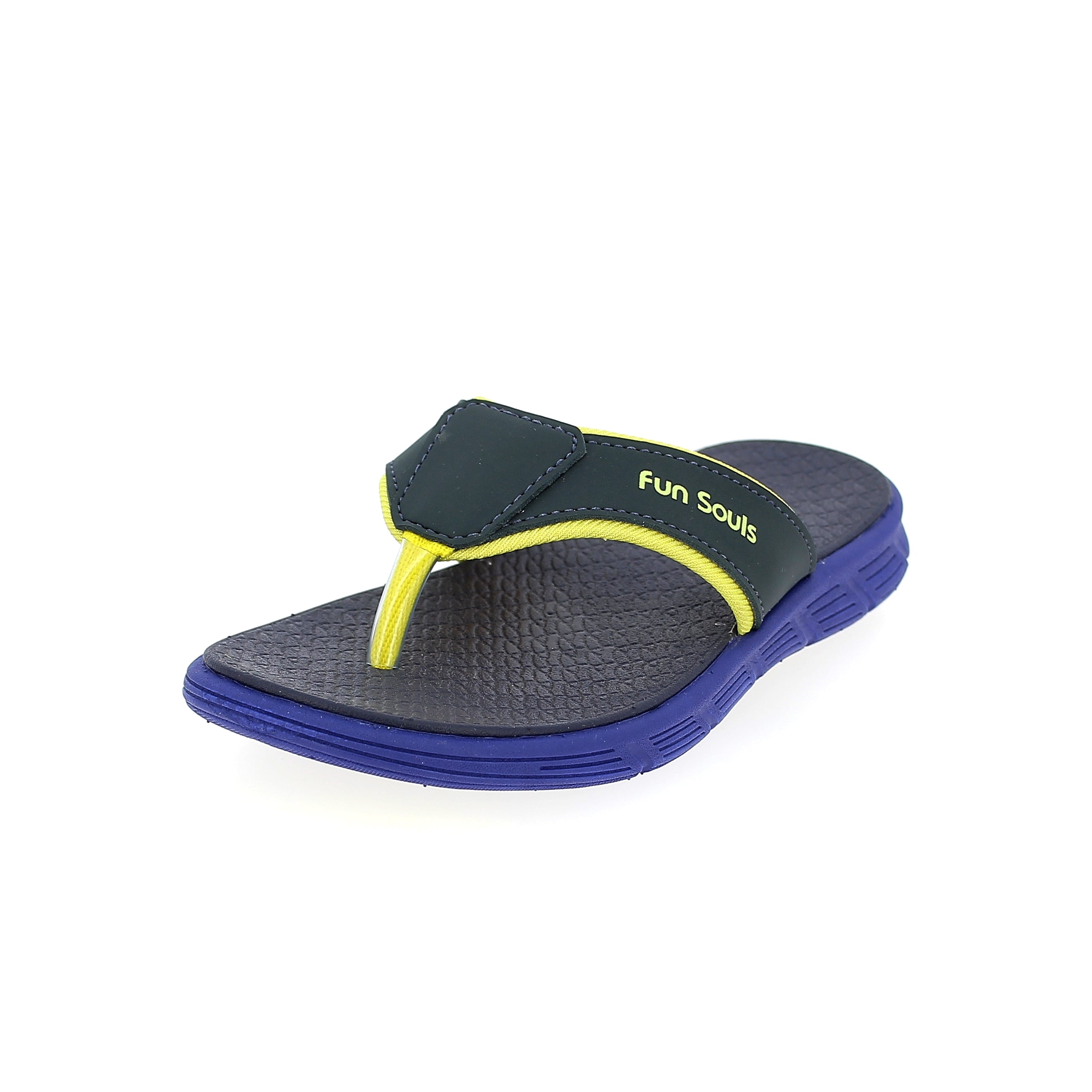 Fun Souls Boys V Strap Slippers