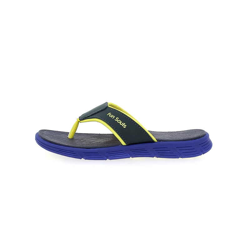 Fun Souls Boys V Strap Slippers