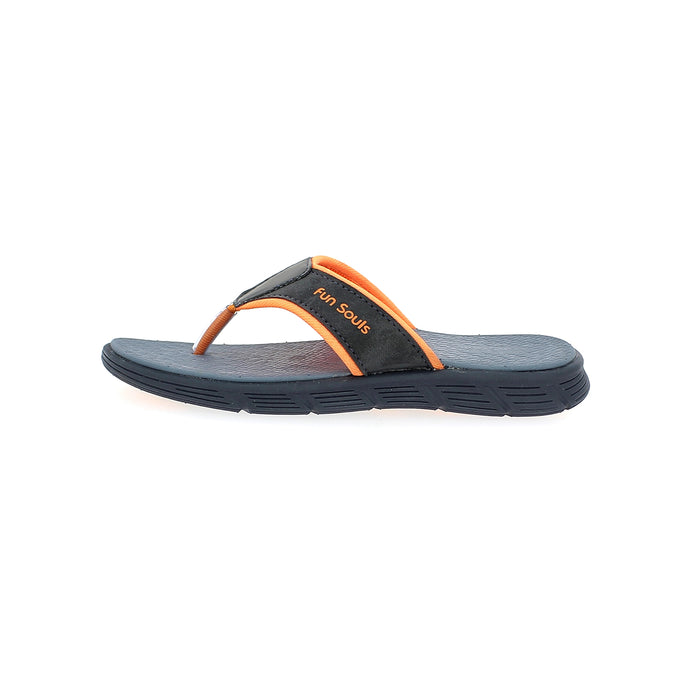 Fun Souls Boys V Strap Slippers