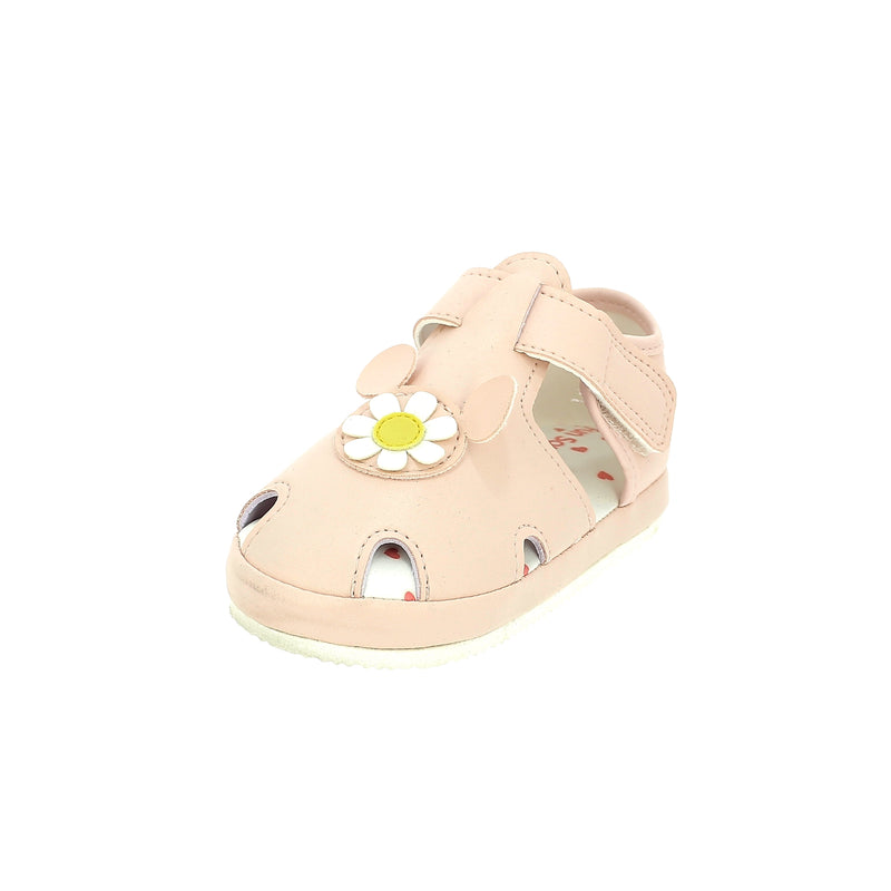 Fun Souls Girls Boat Sandals L Pink