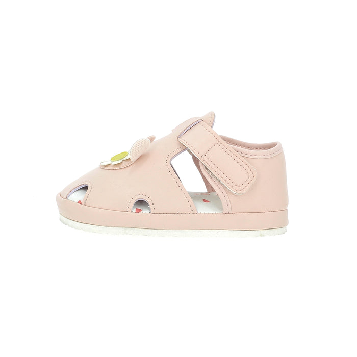 Fun Souls Girls Boat Sandals L Pink