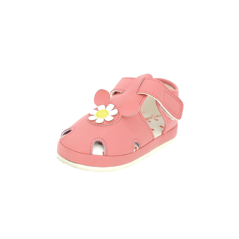 Fun Souls Girls Boat Sandals Pink