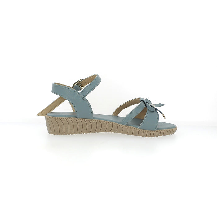 Fun Souls Girls Casual Slide Sandals Blue