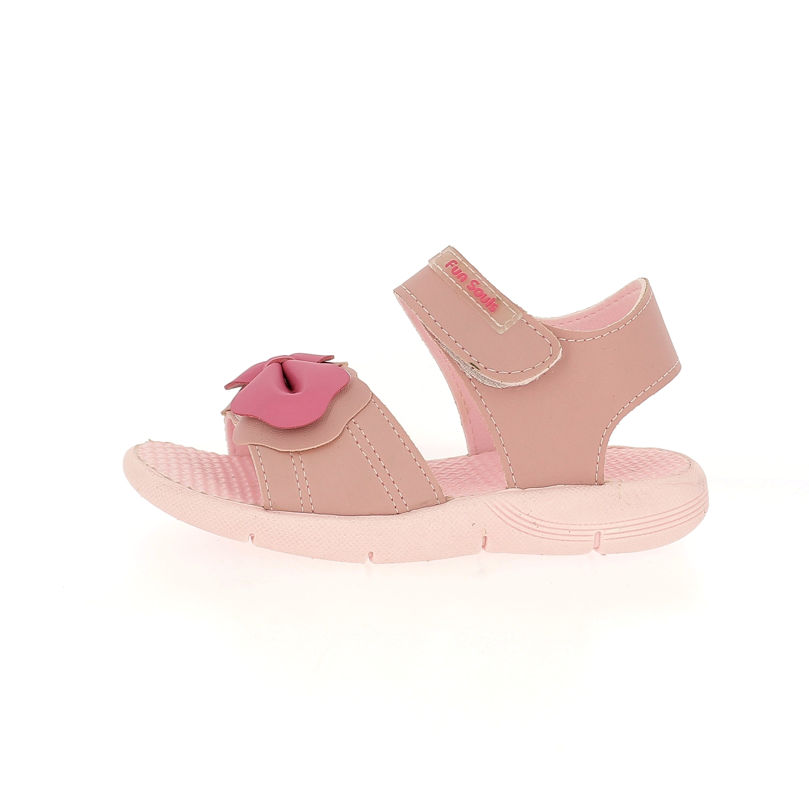 Fun Souls Girls Slides Sandals L.Pink