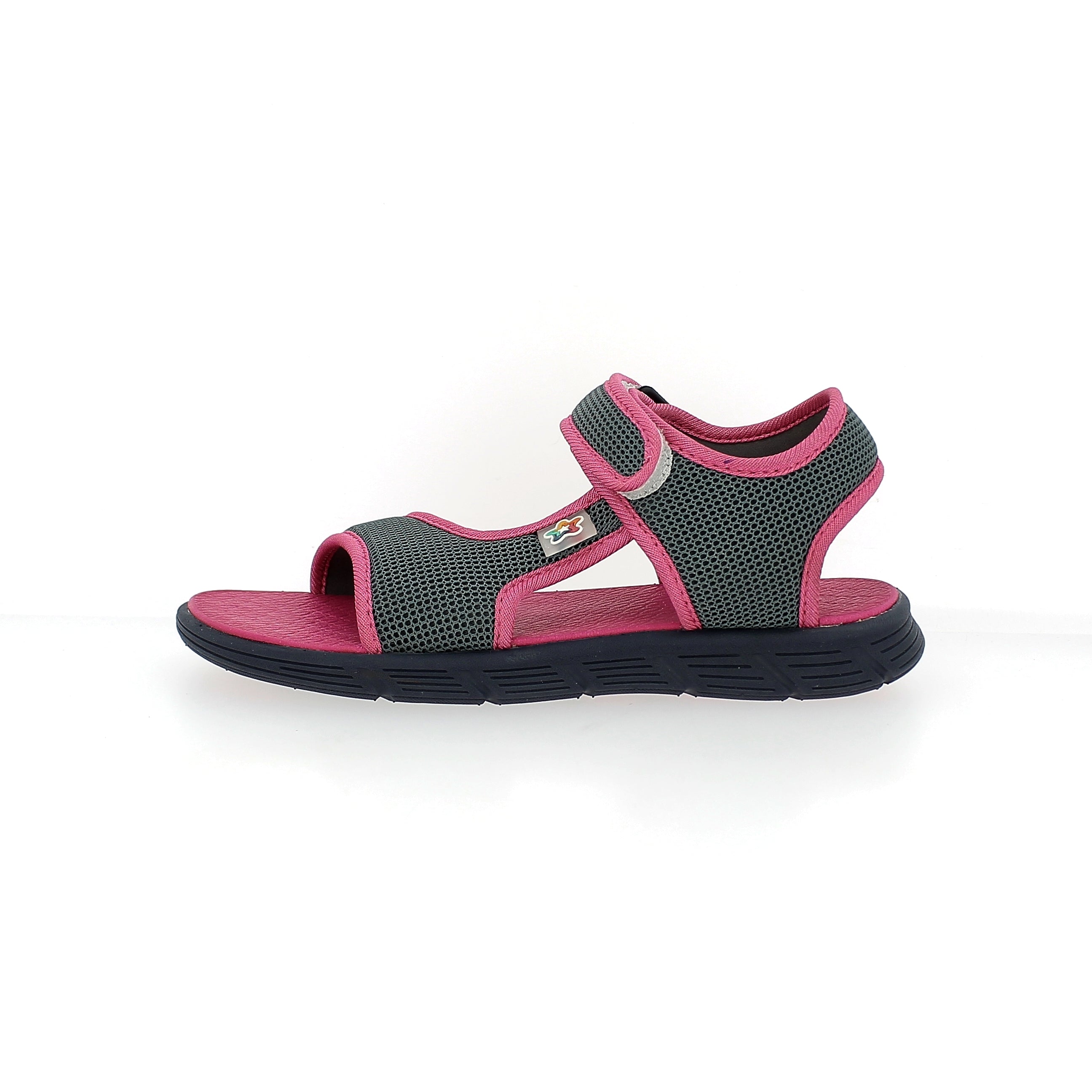 Fun Souls Girls Slides Sandals Pink-Gray