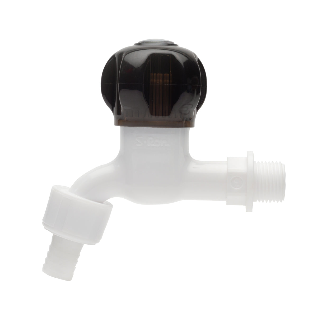 Garden Tap Round Charcoal Handle