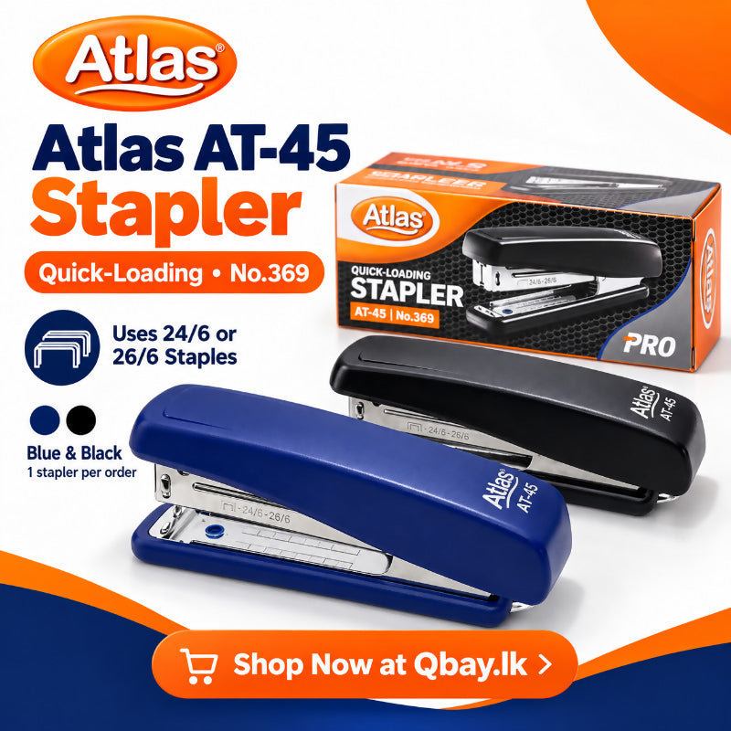Atlas AT-45 Quick-Loading Stapler – No.369