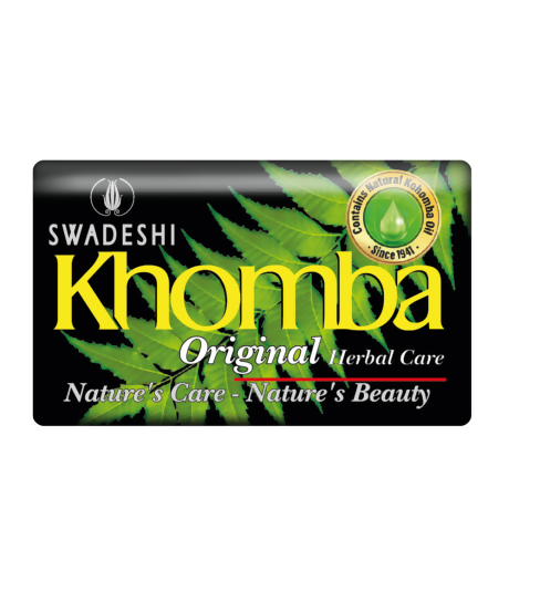 Swadeshi Khomba Original Herbal Care Soap - 90g