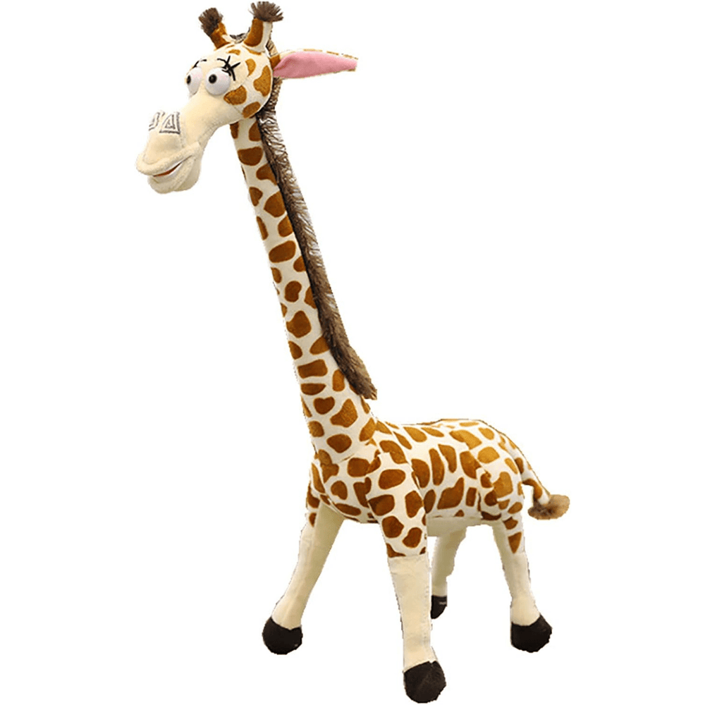 Giraffe Plush Soft Toy in Cartoon Style (65cm)