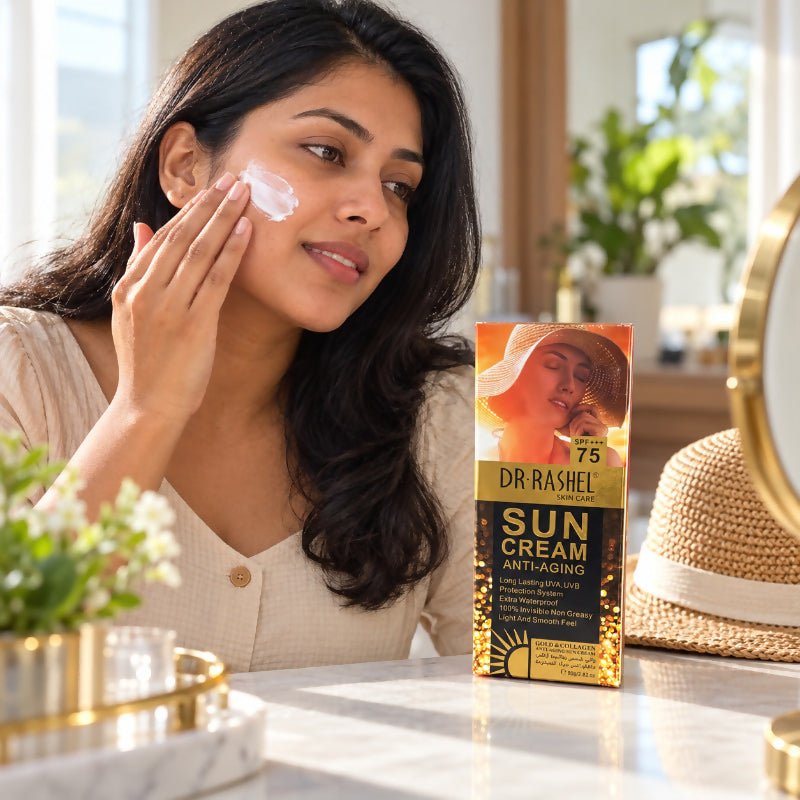 DR.RASHEL Gold & Collagen Anti-Aging Sun Cream SPF 75 – 80 g