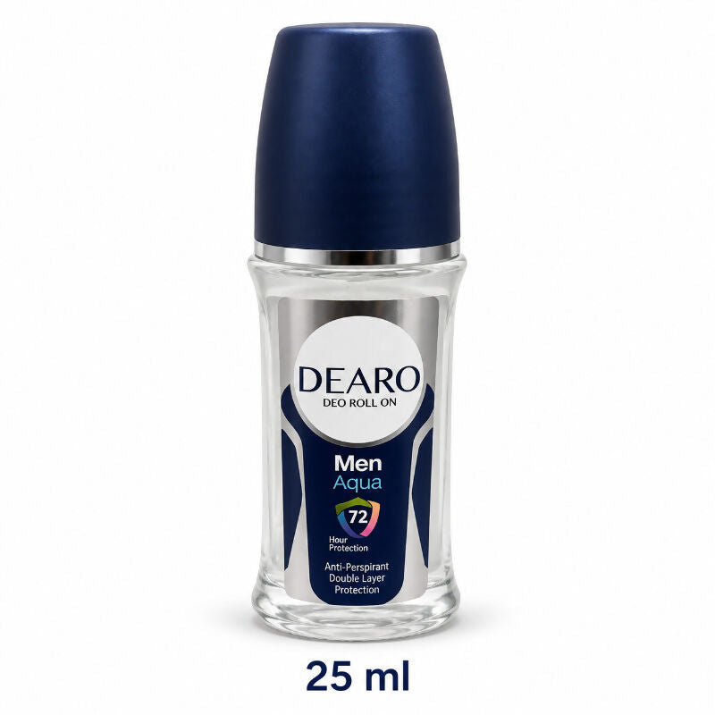 DEARO Men Aqua Anti-Perspirant Deo Roll-On – 25 ml / 50 ml