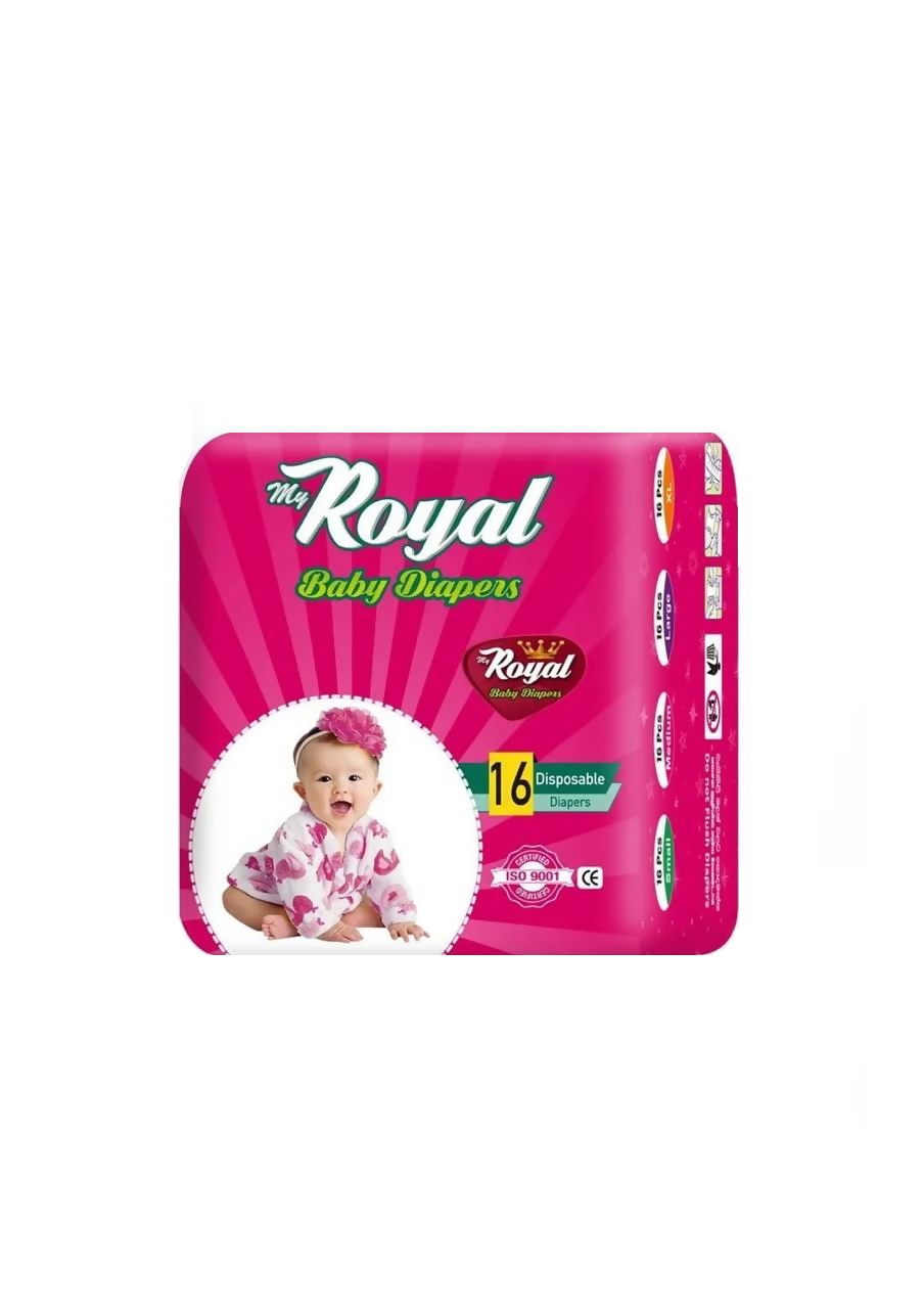 My Royal Tape Baby Diapers Pampers - 16pcs