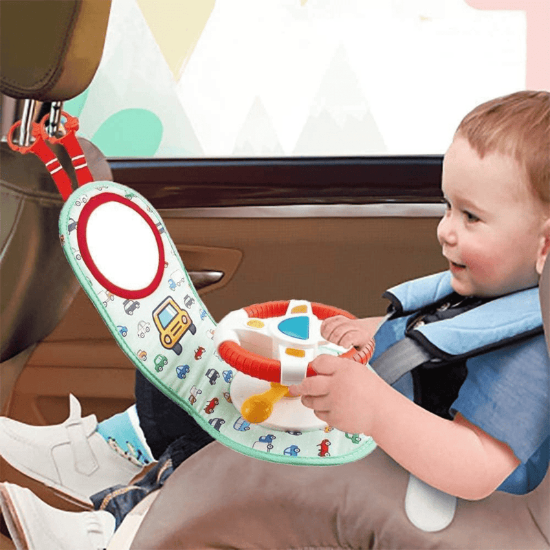 Huanger Easier Drive 18m+ Musical Car Wheel Baby Toy